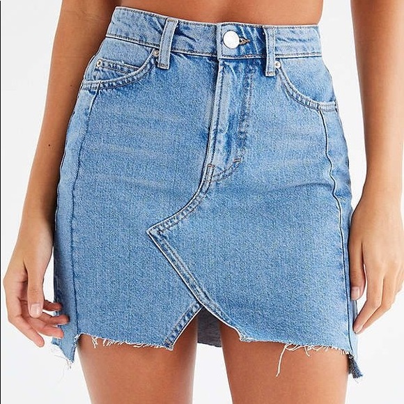 Urban Outfitters Dresses & Skirts - UO BDG Spliced Denim Pencil Miniskirt